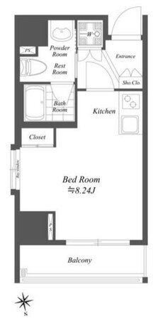 Conde相模原の物件間取画像